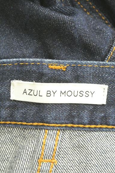 AZUL by moussy（アズールバイマウジー）の古着「ハイウエストストレートデニムパンツ（デニムパンツ）」大画像６へ