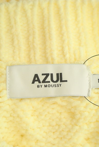 AZUL by moussy（アズールバイマウジー）の古着「ケーブル編みオーバーセーター（セーター）」大画像６へ
