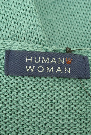 HUMAN WOMAN（ヒューマンウーマン）の古着「ローゲージニットトップス（ニット）」大画像６へ