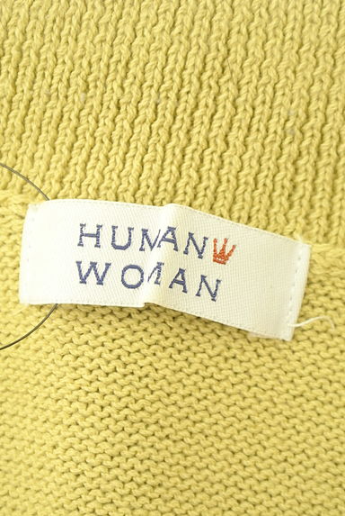 HUMAN WOMAN（ヒューマンウーマン）の古着「襟付きニットトップス（ニット）」大画像６へ