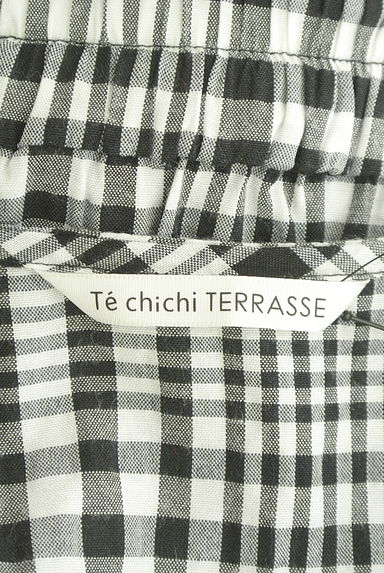 Te chichi（テチチ）の古着「ベルト付きチェック柄ロングワンピース（ワンピース・チュニック）」大画像６へ