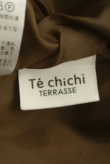 Te chichi（テチチ）の古着「ドット柄タックフレアロングスカート（ロングスカート・マキシスカート）」大画像６へ