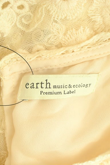 earth music&ecology（アースミュージック＆エコロジー）の古着「七分袖刺繍レースカットソー（カットソー・プルオーバー）」大画像６へ