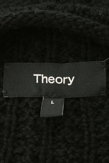 theory（セオリー）の古着「ボリューム袖ケーブル編みモックネックニット（セーター）」大画像６へ