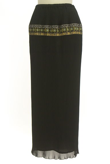 TOKUKO1erVOL（トクコプルミエヴォル）の古着「刺繍入りロングプリーツスカート（ロングスカート・マキシスカート）」大画像１へ