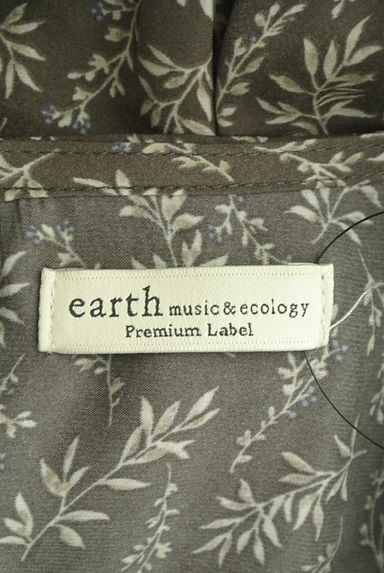 earth music&ecology（アースミュージック＆エコロジー）の古着「花柄ロングフレアワンピース（ワンピース・チュニック）」大画像６へ