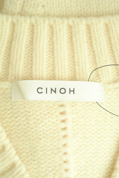 CINOH（チノ）の古着「Vネックワイドニットプルオーバー（セーター）」大画像６へ