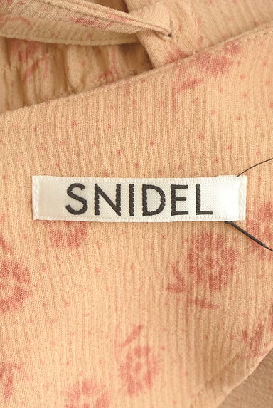 Snidel（スナイデル）の古着「バックレースアップ花柄ロングワンピース（ワンピース・チュニック）」大画像６へ