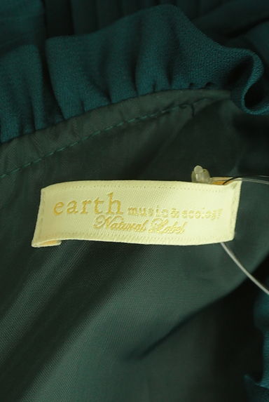 earth music&ecology（アースミュージック＆エコロジー）の古着「ベルト付きシフォンプリーツロングワンピ（ワンピース・チュニック）」大画像６へ