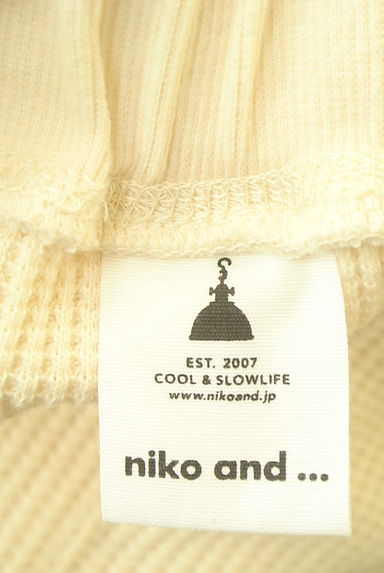 niko and...（ニコ アンド）の古着「ワッフルフレアパンツ（パンツ）」大画像６へ