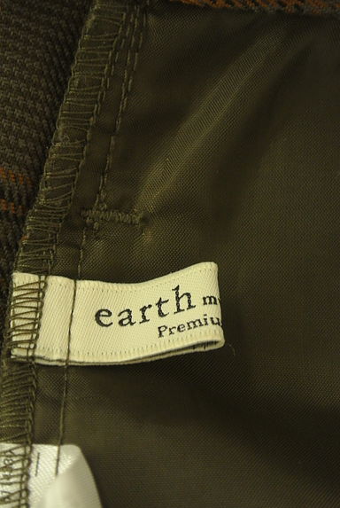 earth music&ecology（アースミュージック＆エコロジー）の古着「サイドスリットチェック柄パンツ（パンツ）」大画像６へ