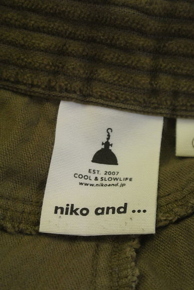 niko and...（ニコ アンド）の古着「コーデュロイセミワイドパンツ（パンツ）」大画像６へ