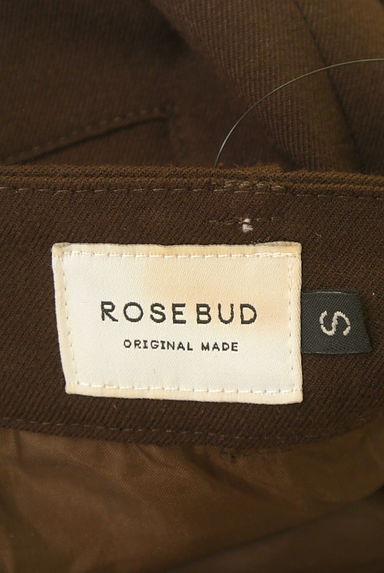 ROSE BUD（ローズバッド）の古着「ハイウエストロールアップ風ワイドパンツ（パンツ）」大画像６へ