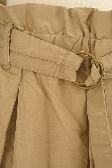 coen（コーエン）の古着「ベルト付き綿麻ロングフレアスカート（ロングスカート・マキシスカート）」大画像４へ