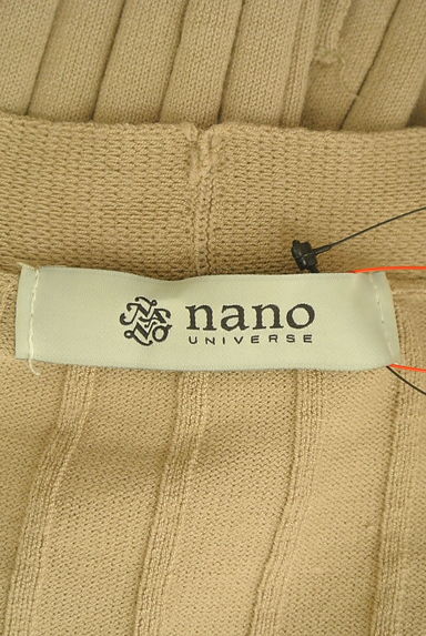 nano・universe（ナノユニバース）の古着「ベルト付きミドル丈リブニットカーディガン（カーディガン・ボレロ）」大画像６へ