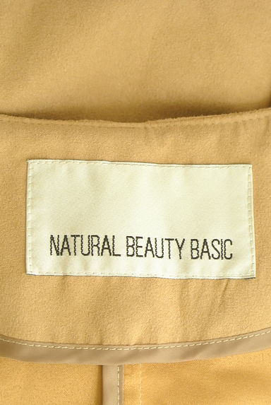NATURAL BEAUTY BASIC（ナチュラルビューティベーシック）の古着「ベルト付きスウェード調ロングコート（ジャケット）」大画像６へ