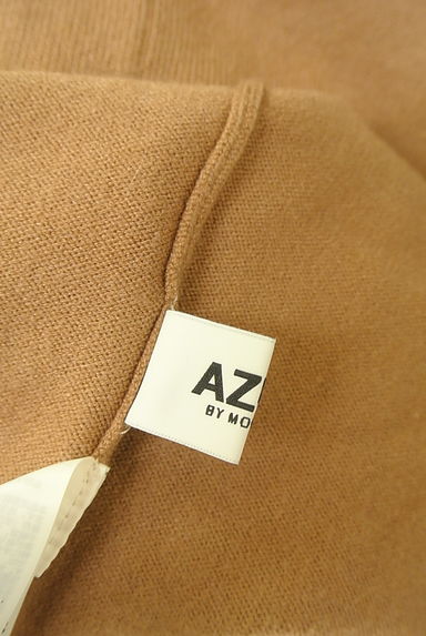 AZUL by moussy（アズールバイマウジー）の古着「ボリューム袖アシメオープンショルダーニット（ニット）」大画像６へ