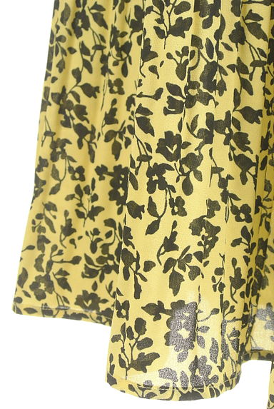 AZUL by moussy（アズールバイマウジー）の古着「花柄シフォンプリーツロングスカート（ロングスカート・マキシスカート）」大画像５へ