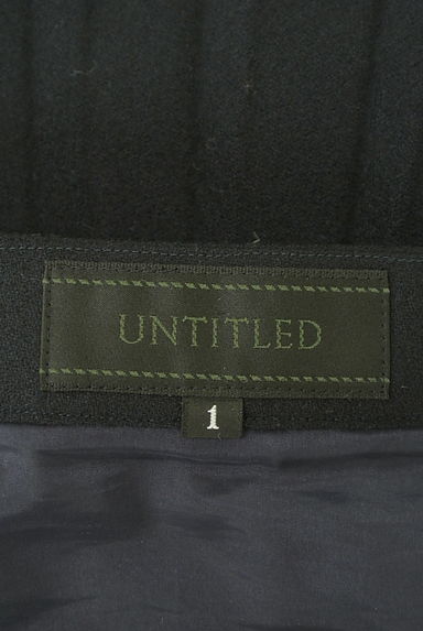 UNTITLED（アンタイトル）の古着「プリーツウールミモレスカート（ロングスカート・マキシスカート）」大画像６へ