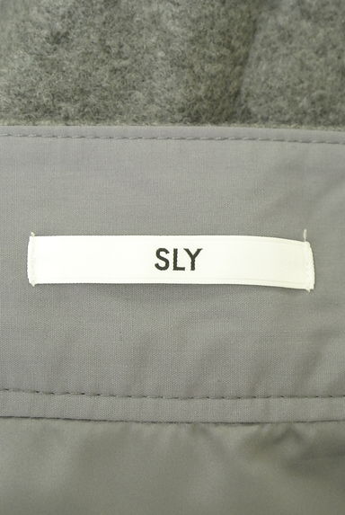 SLY（スライ）の古着「ウエストリボンタックウールスカート（ロングスカート・マキシスカート）」大画像６へ