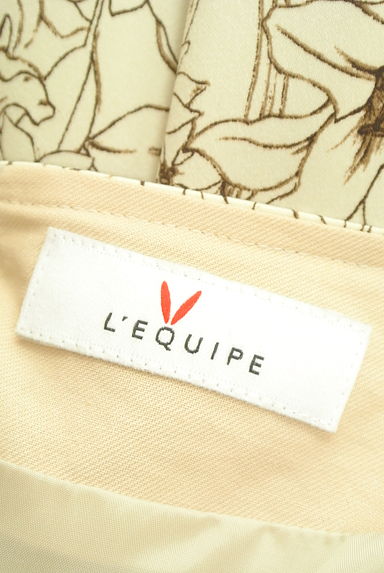 L'EQUIPE（レキップ）の古着「ドロストアシメ花柄ミモレスカート（ロングスカート・マキシスカート）」大画像６へ