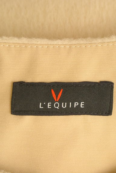 L'EQUIPE（レキップ）の古着「ノースリウールロングコート（コート）」大画像６へ