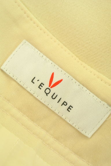 L'EQUIPE（レキップ）の古着「ハイウエストサイドベルトワイドパンツ（パンツ）」大画像６へ