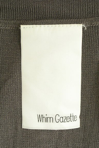 Whim Gazette（ウィムガゼット）の古着「ベルト付きロングニットカーディガン（カーディガン・ボレロ）」大画像６へ