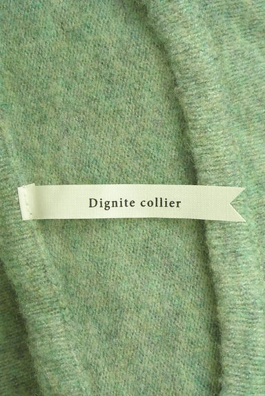 Dignite collier（ディニテ　コリエ）の古着「リブ袖ニットトップス（ニット）」大画像６へ