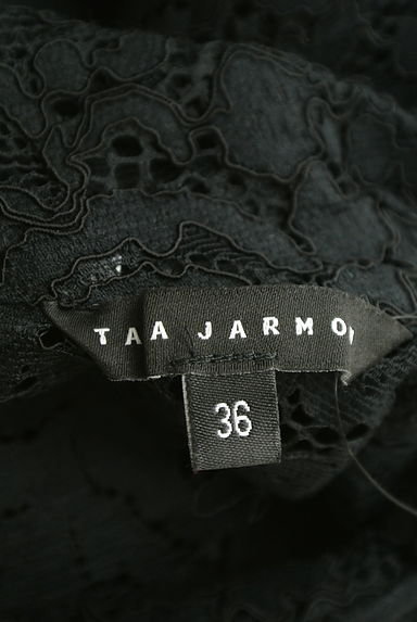 TARA JARMON（タラジャーモン）の古着「スタンドネック総レースカットソー（カットソー・プルオーバー）」大画像６へ
