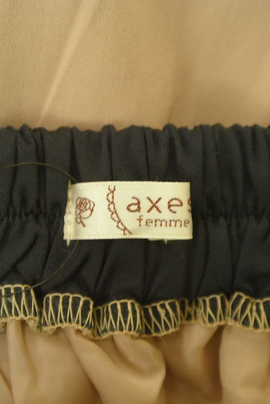 axes femme（アクシーズファム）の古着「ベルト付き配色ミディスカート（スカート）」大画像６へ