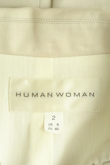 HUMAN WOMAN（ヒューマンウーマン）の古着「光沢ミドルコート（コート）」大画像６へ