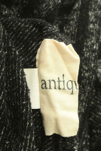 antiqua（アンティカ）の古着「ストール付きボーダーニットプルオ―バー（ニット）」大画像６へ