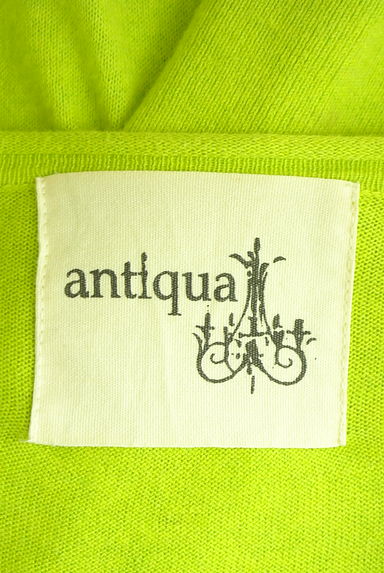 antiqua（アンティカ）の古着「七分袖ミドル丈ニットカーディガン（カーディガン・ボレロ）」大画像６へ