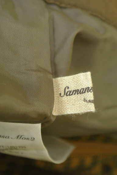 SM2（サマンサモスモス）の古着「起毛チェック柄ミモレ丈ワイドパンツ（パンツ）」大画像６へ