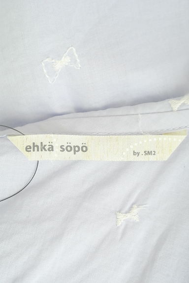 SM2（サマンサモスモス）の古着「リボン刺繍襟付きブラウス（カットソー・プルオーバー）」大画像６へ