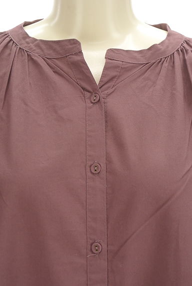SM2（サマンサモスモス）の古着「刺繍入りボリューム袖膝下シャツワンピース（ワンピース・チュニック）」大画像４へ