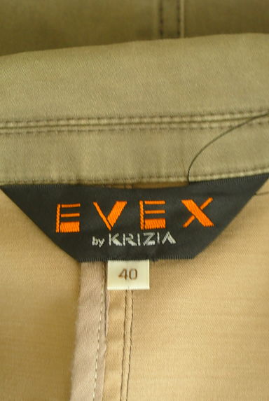 EVEX by KRIZIA（エヴェックス バイ クリツィア）の古着「ストレッチミリタリーブルゾン（ブルゾン・スタジャン）」大画像６へ
