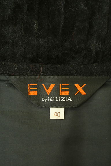 EVEX by KRIZIA（エヴェックス バイ クリツィア）の古着「膝下丈プリーツベロアスカート（スカート）」大画像６へ