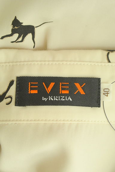 EVEX by KRIZIA（エヴェックス バイ クリツィア）の古着「黒豹柄シアーブラウス（ブラウス）」大画像６へ