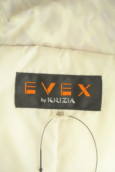 EVEX by KRIZIA（エヴェックス バイ クリツィア）の古着「レオパード柄ダブルジップダウンベスト（ダウンベスト）」大画像６へ