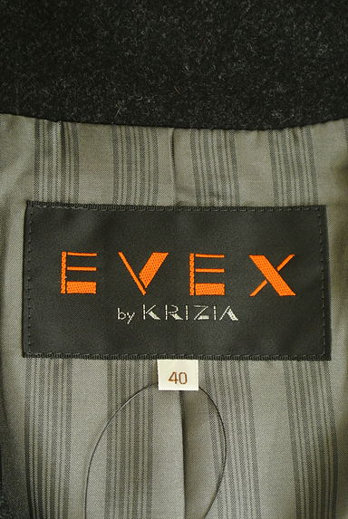 EVEX by KRIZIA（エヴェックス バイ クリツィア）の古着「ワンポイント刺繍ウールテーラードジャケット（ジャケット）」大画像６へ