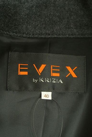 EVEX by KRIZIA（エヴェックス バイ クリツィア）の古着「ダブルカラーウールテーラードジャケット（ジャケット）」大画像６へ