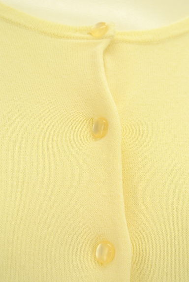 WILLSELECTION（ウィルセレクション）の古着「裾レースコンパクトニットカーディガン（カーディガン・ボレロ）」大画像４へ