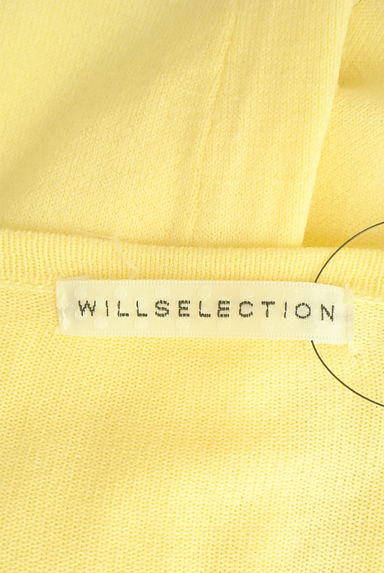 WILLSELECTION（ウィルセレクション）の古着「裾レースコンパクトニットカーディガン（カーディガン・ボレロ）」大画像６へ