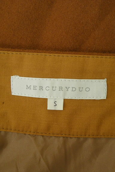 MERCURYDUO（マーキュリーデュオ）の古着「チェック切替ミモレフレアスカート（ロングスカート・マキシスカート）」大画像６へ