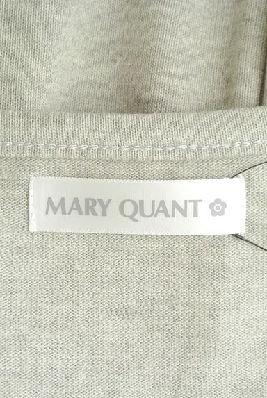MARY QUANT（マリークワント）の古着「ボーダー袖ミドル丈ニットトップス（ニット）」大画像６へ