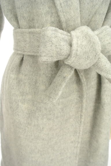Mila Owen（ミラオーウェン）の古着「ベルト付きウール混ロングコート（コート）」大画像５へ