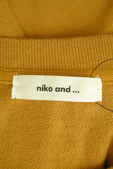 niko and...（ニコ アンド）の古着「ショート丈ゆるスウェットトップス（スウェット・パーカー）」大画像６へ