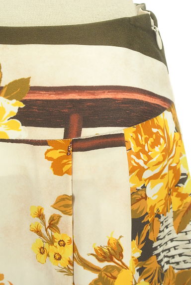 KATHARINE ROSS（キャサリンロス）の古着「ハイウエスト花柄フレアスカート（ロングスカート・マキシスカート）」大画像４へ